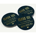 thumbnail image 3 of Inkdotpot Gold Foil Paper Hang Tags Thank You For Celebrating The Mother To Be Baby Shower Favor Tags 100 Pieces, 3 of 7