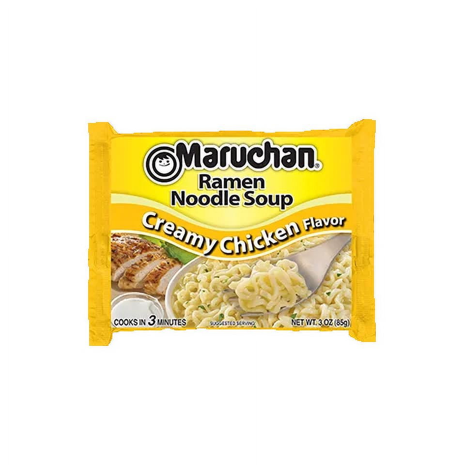 Maruchan Chicken Flavor Ramen Noodle Soup 3 Oz, Asian & Rice Noodles