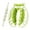 green, variant on Lipstore 29 Wheel Fascia Muscle Relax Roller Massage Roller for Arm Golfer Elbow Calf orange