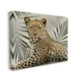 thumbnail image 4 of Stupell Industries Leopard with Palm Fronds Animals & Insects Painting Gallery Wrapped Canvas Art Print Wall Art, 40 x 30, 4 of 8
