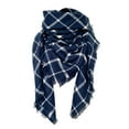 thumbnail image 2 of Jusqu'à 65 % de Rabais Mode Hiver Femmes Foulard Colorée Décontractée Carrée à Franges Châle Foulard à la Mode en Liquidation, 2 of 3
