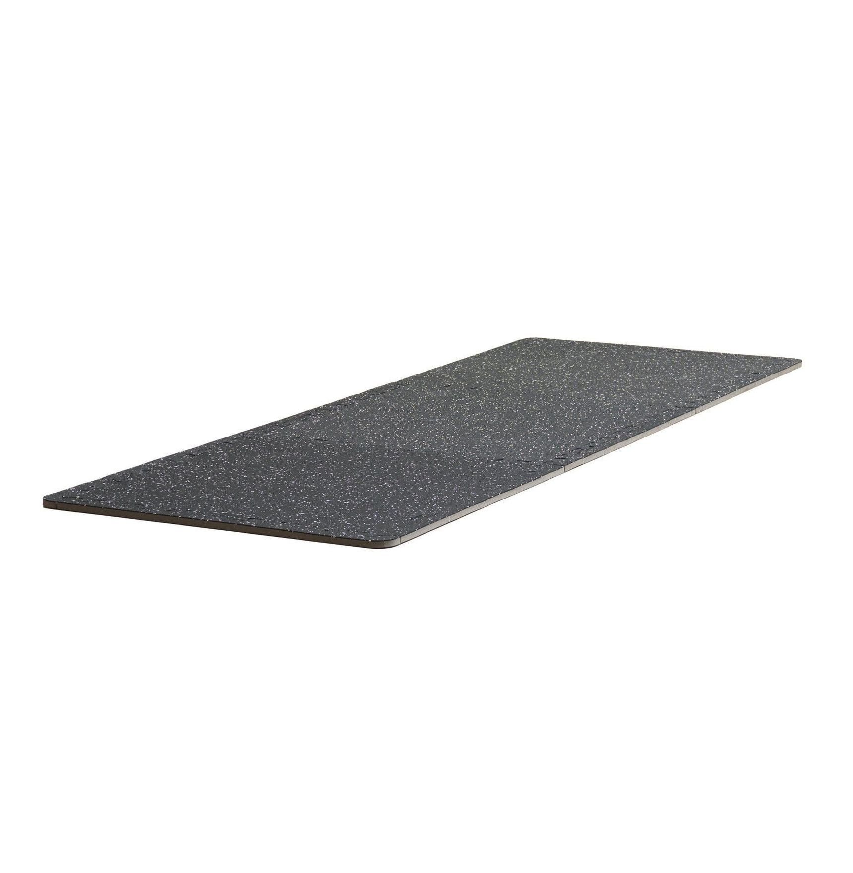 Gym Floor Mats 24x24, 25PCS 0.56" Thick EVA Foam Rubber Interlocking Tiles - 100 sq ft Coverage, Waterproof Workout Flooring for Home Gym, Garage, Black & White