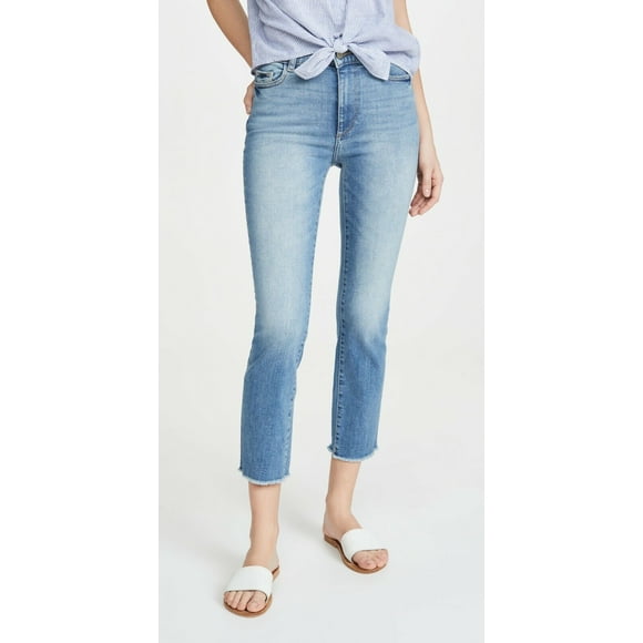 DL1961 Instascuplt Luxe Maria Jeans à Boutons Croisés Volants (25)
