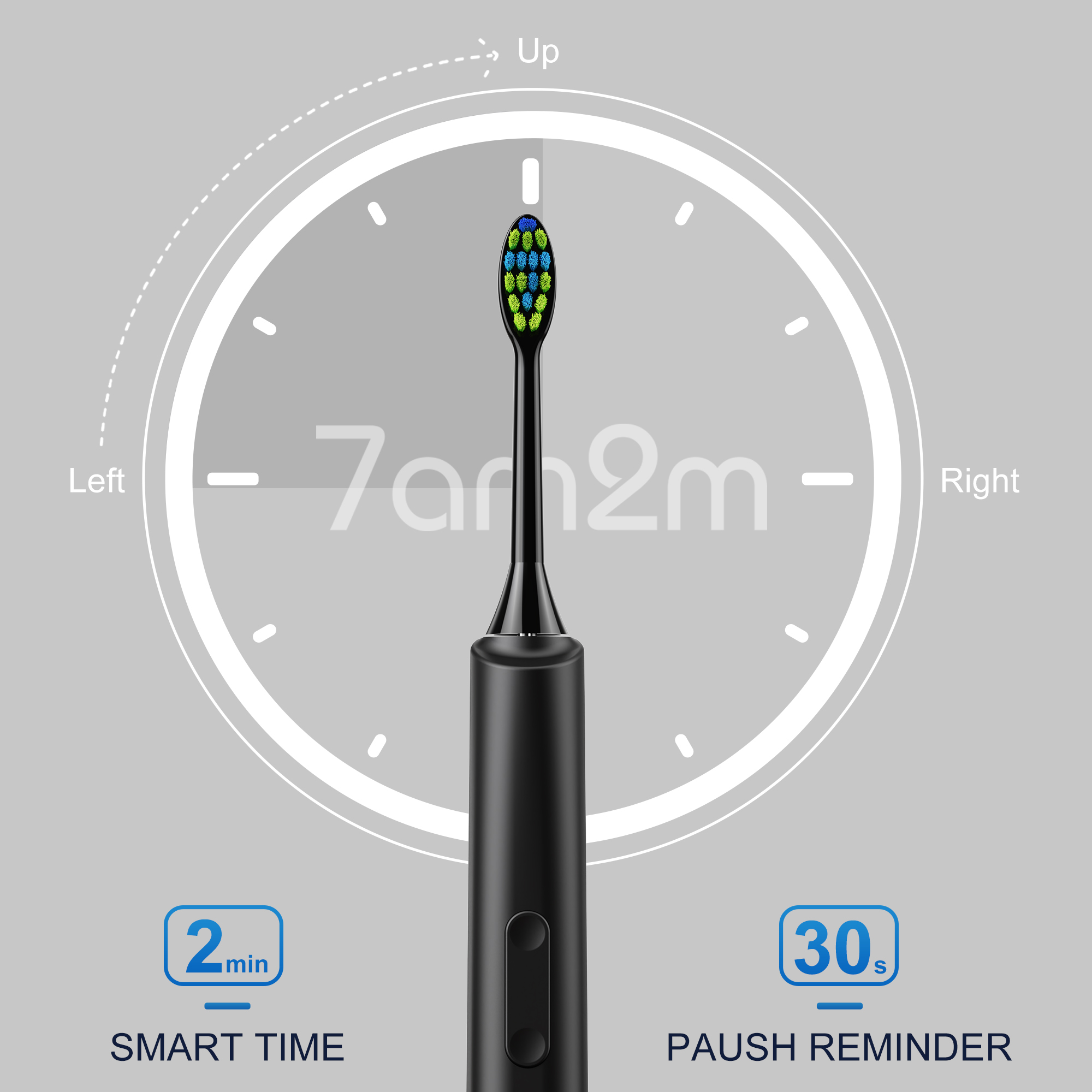 7AM2M Sonic Electric Toothbrush, Rechargeable photo 3