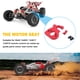 thumbnail image 4 of RC Automóviles de montaje de motor actualizado Control remoto Control de automóvil Desgaste Resistente de accesorios de motor de engranaje multicolor Reemplazo para 144001 Rojo Inevent FN001446-01, 4 of 7