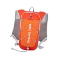 thumbnail image 1 of Chaleco de hidratación para correr, mochila con correa ajustable para pecho, para hombre y mujer, mochila ligera para correr, senderismo, acampada Naranja, 1 of 8