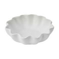 thumbnail image 1 of Anko White Wavy Edge Bowl, 1 of 5