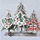 thumbnail image 4 of Inteprter Colgante de Diseño hueco Estrella Árbol de Navidad Adornos colgantes Placa Puerta Letrero Colgador Decoración Hogar Boda Regalos de Kits de decoración para fiestas Árbol de Navidad Inteprter HA069600-02, 4 of 6