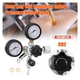 thumbnail image 4 of Valve de Décharge de Pression de Bière à Double Manomètre Régulateur de Fût de Sécurité 0-3000 PSI Réservoirs Manomètre, Installation Facile, 4 of 7