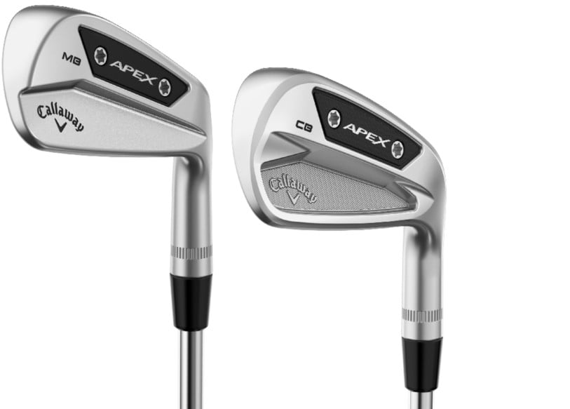 Pre-Owned Callaway Apex Pro 21 / Apex MB Combo 3-PW Iron Set Stiff