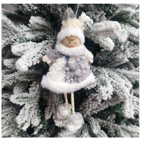 

Christmas Decorations Clearance! Transer Christmas Decorations Christmas Decoration Sitting Posture Hanging Leg Angel Doll Pendant Christmas Tree Little Angel Pendant Gift Pendant Multicolor