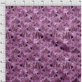 thumbnail image 4 of oneOone Velvet Purple2 Fabric Sea Craft Projects Decor Fabric Printed By The Yard 58 Inch Wide, 4 of 4