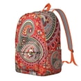 thumbnail image 2 of Stylish Bohemian Paisley College Backpack, Durable School Bookbag with Laptop Sleeve, Large Capacity Daypack for Students, Perfect Gift Idea for Women and Teens, 2 of 5