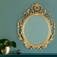 thumbnail image 7 of 20x24 Gold Ornate Decorative Wall Mirror, 7 of 7
