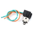 thumbnail image 3 of Car Bulb Adapter Fog Lamp Socket Car Lamp Socket Connector Car Bulb Socket H1 H3 Copper Core Dual Wire Positive And Negative Adapter Connector, 3 of 8