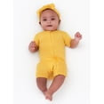 thumbnail image 3 of Gerber Unisex Baby Buttery Soft Short Sleeve Romper with Viscose Made from Eucalyptus, Sizes 0/3M-18M, 3 of 14