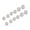 Clear, variant on M Buder 12PCS Replacement Earbuds Ear Tips Silicone Buds for In-Ear Headphones, 3 Sizes (S/M/L), Clear, 0.37 oz / 10.50 g