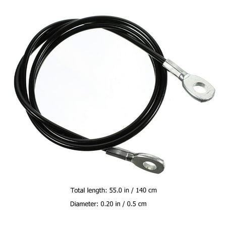 

2Pcs Professional Workout Cables Multi-function Pulley Cables Reusable Replacement Cables