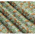 thumbnail image 3 of Soimoi Cotton Poplin Fabric Leaves & Tropical Flower Watercolor Print Fabric by Yard 56 Inch Wide, 3 of 7