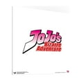 thumbnail image 2 of Gallery Pops JoJo's Bizarre Adventure - Logo Wall Art, Unframed Version, 12" x 12", 2 of 5