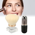 thumbnail image 3 of Makeup Powder Brush,  Thicken Ergonomics Multipurpose 2pcs Cheek Makeup Powder Brush  For Makeup Shop, 3 of 8