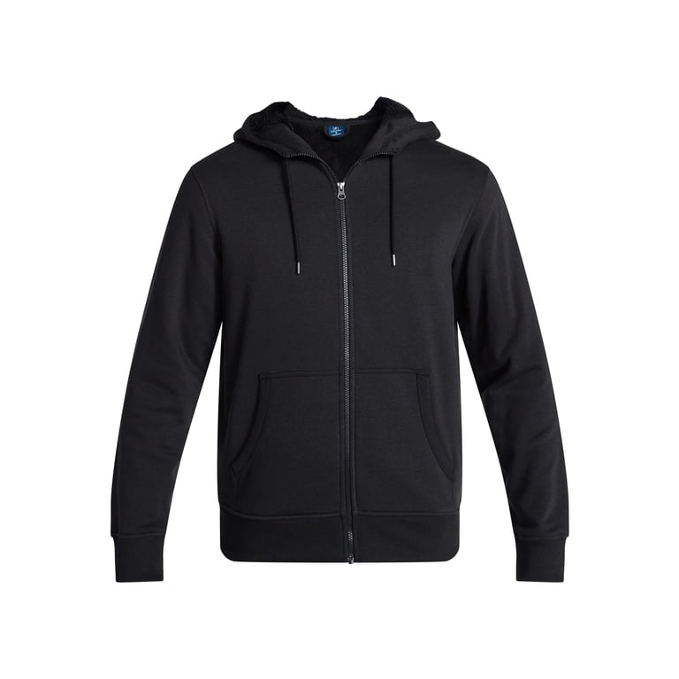 George Men's High-Pile Fleece Zip Hoodie photo 6