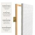 thumbnail image 4 of Red Lantern 6 ft. Tall Woven Fiber Outdoor All Weather Room Divider - 6 Panel - White, 4 of 8