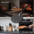 thumbnail image 4 of 6-inch Pizza Peel, Aluminum Pizza Turner with Perforated Design, 15.8 in / 40 cm , Lightweight Pizza Shovel for Homemade Pizza, Outdoor Pizza Oven, Included Color Box, 4 of 8