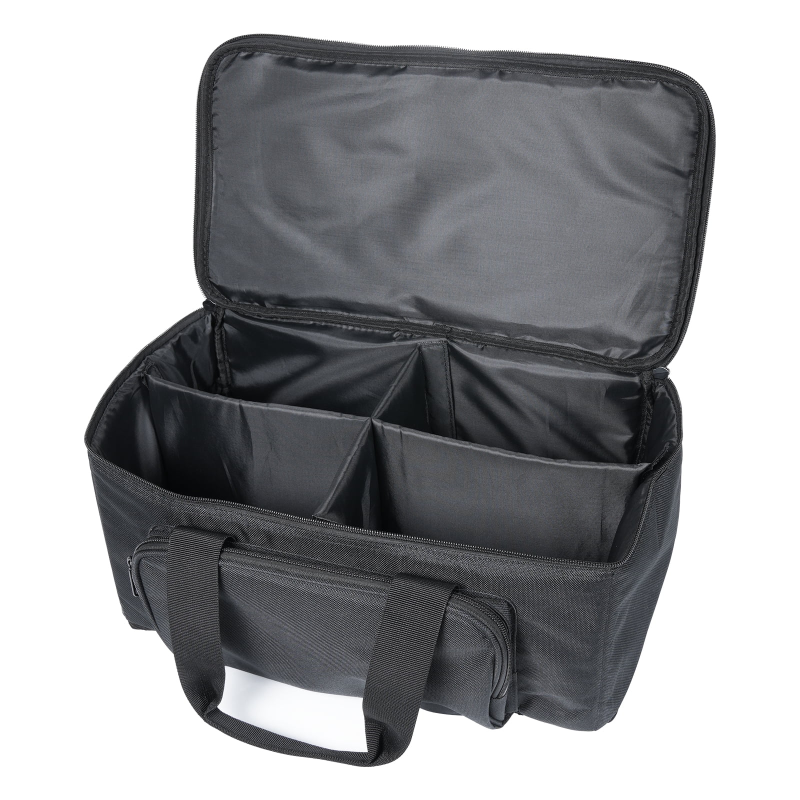 DJ Par Light Bag for 4 Par Lights, 18*18*10CM LED Stage Light Storage Bag, Black