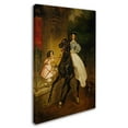 thumbnail image 2 of Trademark Fine Art 'A Rider' Canvas Art by Karl Bryullov, 2 of 3