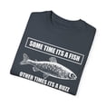 thumbnail image 3 of Novelty Fisherman Lake Fishermen Gift Funny Fishing Catching Quote Gag Saying Men Women Unisex Garment-Dyed T-shirt, 3 of 4