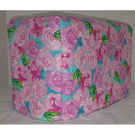 Toaster Cover Patterns - Toaster Cover (Several Themes Available) (4 Slice, Pink Roses)
