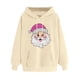 thumbnail image 1 of WILLBEST Sudadera Navideña para Mujer con Estampado Navideño, Cuello Redondo y Manga Larga, Estilo Casual y con Capucha Chica​​, 1 of 3