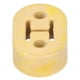 thumbnail image 3 of Colgador De Silenciador Colgador De Goma De Escape Aislador De Escape Soportes De Montaje De Goma Soportes De Tubo De Escape Colgador De Silenciador De 2 Orificios Tubo De Escape ANGGREK Amarillo, 3 of 8