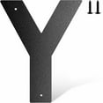 thumbnail image 2 of Box Letters for Decoration 6" Premium Modern Black Metal House Numbers & Letters for Outdoors, Weatherproof Address Plaque with Pre-Drilled Holes for Easy Installation on Mailboxes, Homes, Or Gardens, 2 of 8