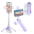 thumbnail image 1 of Soporte con trípode y bastón para selfies MQOUNY 38 para iPhone y Android, 1 of 7