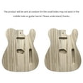 thumbnail image 3 of Polished Wood Type Electric Guitar Barrel DIY Electric Maple Guitar Barrel Body For TL Style Guitar, 3 of 7