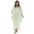 thumbnail image 2 of Up2date Fashion's Three Women's Solid-Color Satin Caftans / Kaftans Value Pack #24, 2 of 4