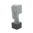thumbnail image 5 of DecMode Stoneware Eclectic Woman Sculpture, Gray, 5 of 9