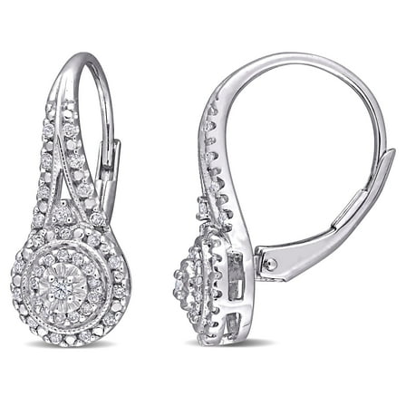 Everly Women's .25CT TDW Diamond Sterling Silver Earrings