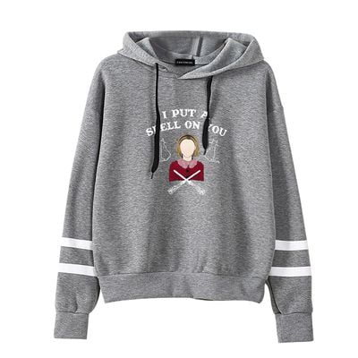 KABOER Women Sabrina Hoodie Long Sleeve Popular Singer Printed Casual Hooded Sweatshirt Pullover Sports Tops Best Fans