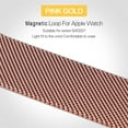 thumbnail image 3 of LEIXIUER Milanese Loop Compatible with Apple Watch Band 44mm 40mm 45mm 41mm 38mm 42mm Ultra 49mm Women Men, Adjustable Magnet Magnetic Metal Mesh Wristbands for Apple Watch Series 9 8 7 SE 6 5 4 3 2 1, 3 of 7