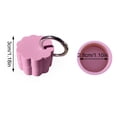 thumbnail image 5 of Pill Travel Case - Portable Daily Travel Keychain Container Waterproof, Small Holder for Earplugs, Pills, Coins Compatible with Loop, Eargasm & Vibes, Mini Purse Pill Box, 5 of 7