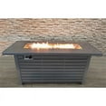 thumbnail image 3 of Living Source International Metal Propane/Natural Gas Fire Pit Table in Gray, 3 of 4
