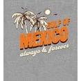 thumbnail image 2 of Gulf of Mexico Always & Forever Youth Heather Gray Long Sleee Hoodie-XL, 2 of 6