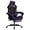 Blackpurple, variant on Gaming Chair with Massage,Ergonomic PC Gaming Chair with Footrest Comfortable Headrest and Lumbar Support,High Back Game Chair PVC Leather,300LBS (Pink)