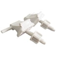 thumbnail image 1 of Kit de Remplacement de Charnière de Toilette en Plastique Blanc, 1 of 10