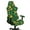 Shamrock Coin Horseshoe, variant on Xoenoiee Butterfly Flower Pattern Gaming Chair Covers with Armrest Covers Office Desk Chair Cover Computer Chair Cover Stretch Gamer Chair Slipcovers Cat Scratch Proof