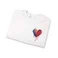 thumbnail image 6 of Small Bleeding Heart Sweatshirt, Small Heart Sweatshirt, Valentine's Day Sweatshirt, Heart Sweatshirt 117, 6 of 67