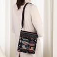 thumbnail image 6 of Hfppkn Owl Embroidered Boho Hobo Crossbody Bag, Vintage Ethnic Shoulder Purse for Women Travel Use 20x23x4cm, 6 of 7